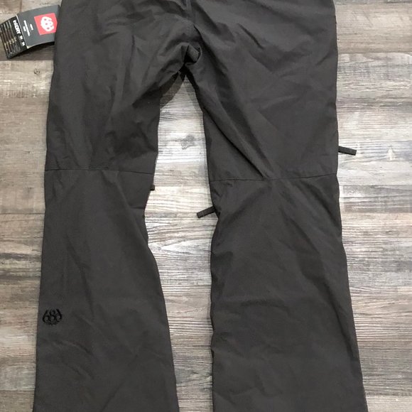 686 Six eight Six Infidry 10K lined Thermal Snowboarding Pants Mens Medium New - Picture 2 of 9
